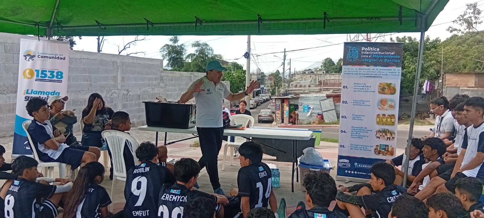 Componente 4: Desarrollo de capacidades para la convivencia pacífica, participación y seguridad